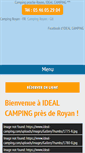 Mobile Screenshot of ideal-camping.com